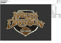 Harley Davidson 02 Embroidery