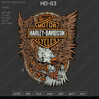 Harley Davidson 03 Embroidery