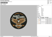 Hd Patch Embroidery File 6 sizes