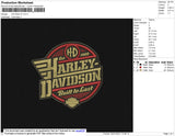 Harley Davidson Patch 01