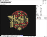 Harley Davidson Patch 01