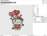 HELLO KITTY BENITO Embroidery
