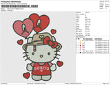 HELLO KITTY BENITO Embroidery