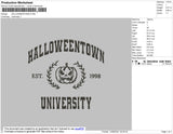 Halloweentown 1 Embroidery