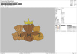 Hmi Teddy Embroidery File 6 sizes