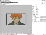 Hinata Shoyo Rectangle Embroidery