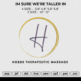 HOOBS THERAPEUTIC MASSAGE Embroidery