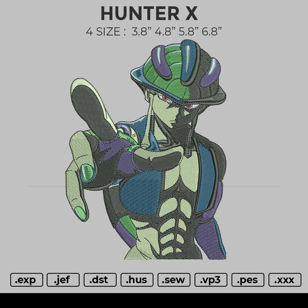 Hunter X Embroidery