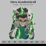 Hero Academia v2 Embroidery