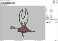 hello knight Embroidery