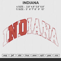 INDIANA Embroidery