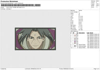 ITACHI EDO TENSEI RELEASE Embroidery