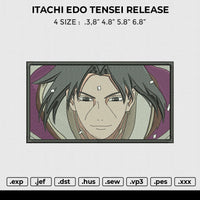 ITACHI EDO TENSEI RELEASE Embroidery