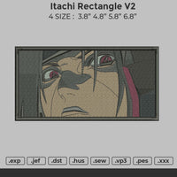 Itachi Rectangle V2 Embroidery