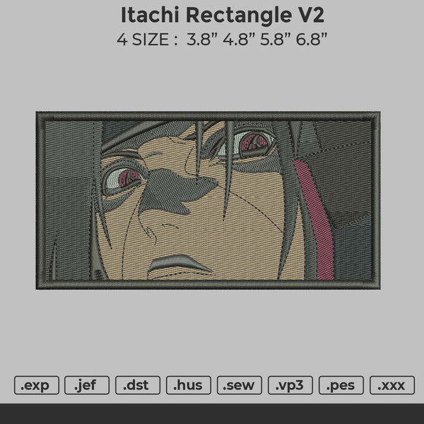 Itachi Rectangle V2 Embroidery