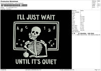 I'll Just Wait