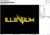Illevium Colors Embroidery File 6 sizes