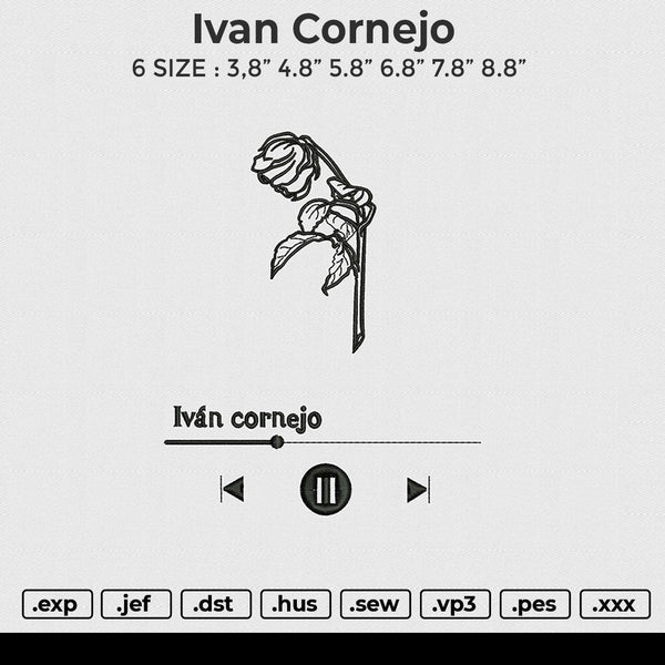 Ivan Cornejo Embroidery File 6 size