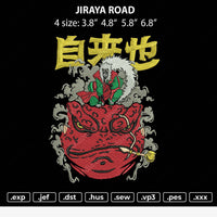 Jiraya Road Embroidery