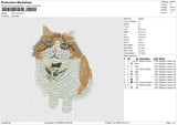 Jack Cat Embroidery