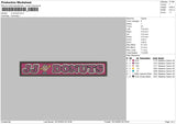 JJ Donuts Embroidery File 6 sizes