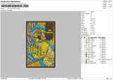 Jojo No Kimyo Embroidery