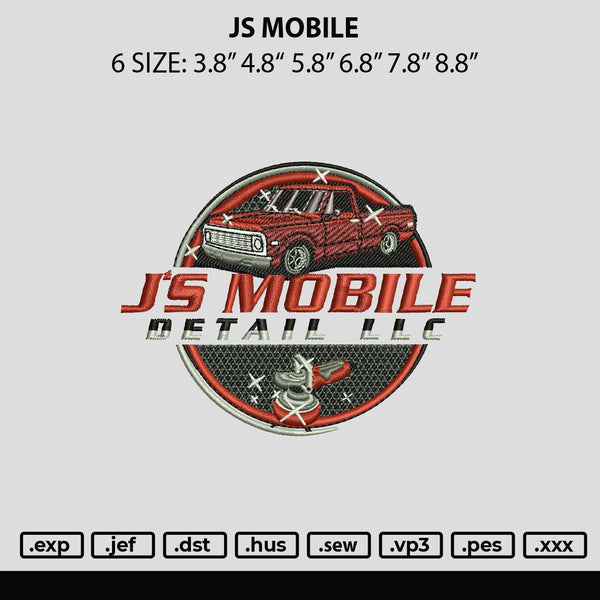 Js Mobile Embroidery