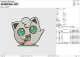 Jigglypuff Embroidery File 6 sizes