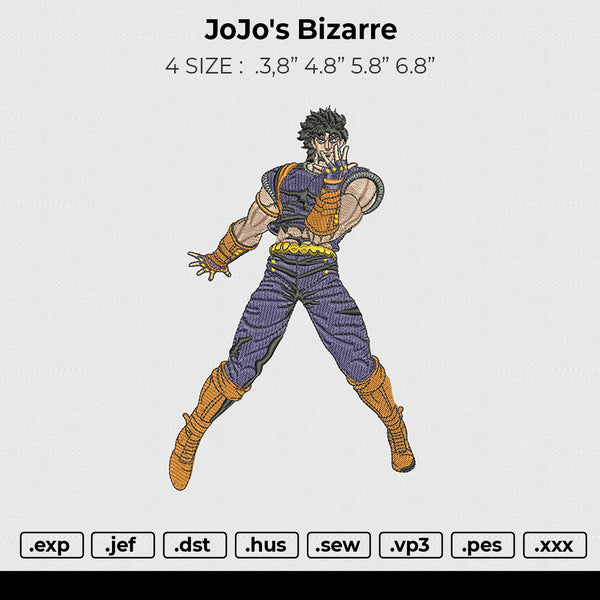 JoJo's Bizarre Embroidery