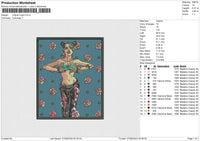 Jolyne Cujoh Embroidery