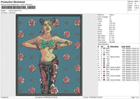 Jolyne Cujoh Embroidery