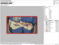 Kakashi Eyex Embroidery