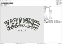 KARASUNO Embroidery