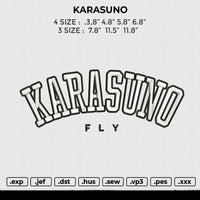 KARASUNO Embroidery