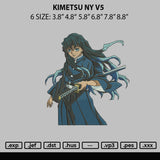 Kimets Ny V5 Embroidery File 6 sizes
