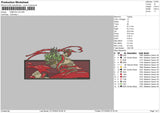 Kimetsu V8 Embroidery File 6 sizes