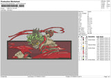 Kimetsu V8 Embroidery File 6 sizes