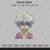 Killua Candy Embroidery