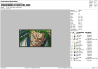 Rectangle Roronoa Zoro