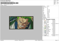 Rectangle Roronoa Zoro