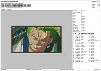 Rectangle Roronoa Zoro