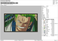 Rectangle Roronoa Zoro
