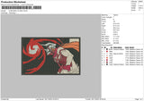 Kurosaki Ich Embroidery File 6 sizes