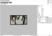 Kaguyasama Embroidery File 6 sizes