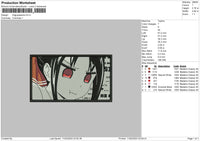 Kaguyasama Embroidery File 6 sizes
