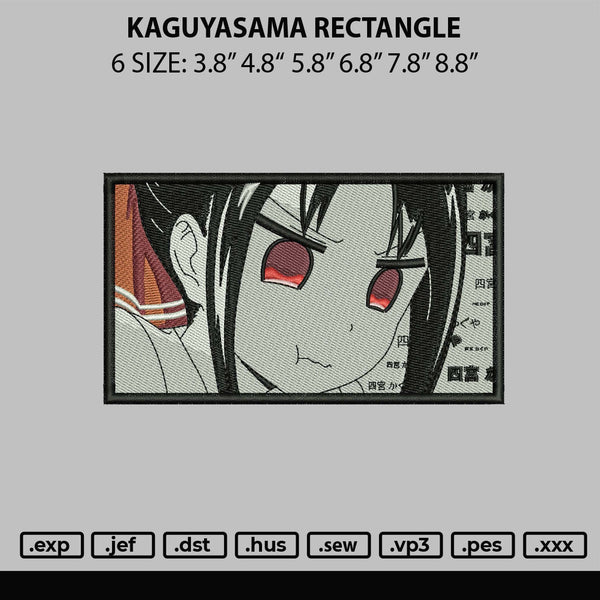 Kaguyasama Embroidery File 6 sizes