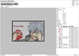 Kaneki K Embroidery file 6 sizes