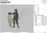 Kankuro S Embroidery File 6 sizes