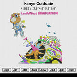 Kanye Graduate Embroidery