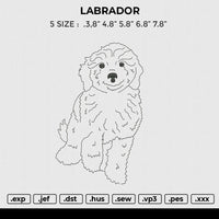 LABRADOR Embroidery